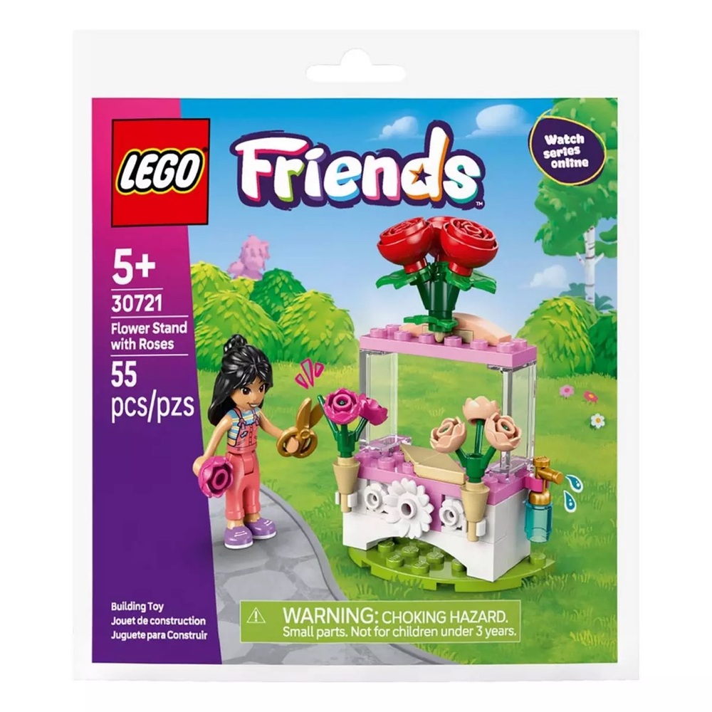 LEGO Friends Flower Stand with Roses 30721 Bag ~ New